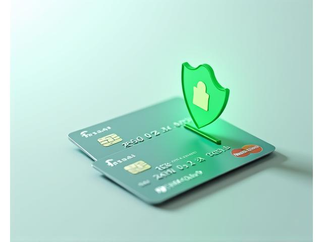 Ikony kart płatniczych i symbol bezpiecznej transakcji, podkreślające bezpieczeństwo płatności online.